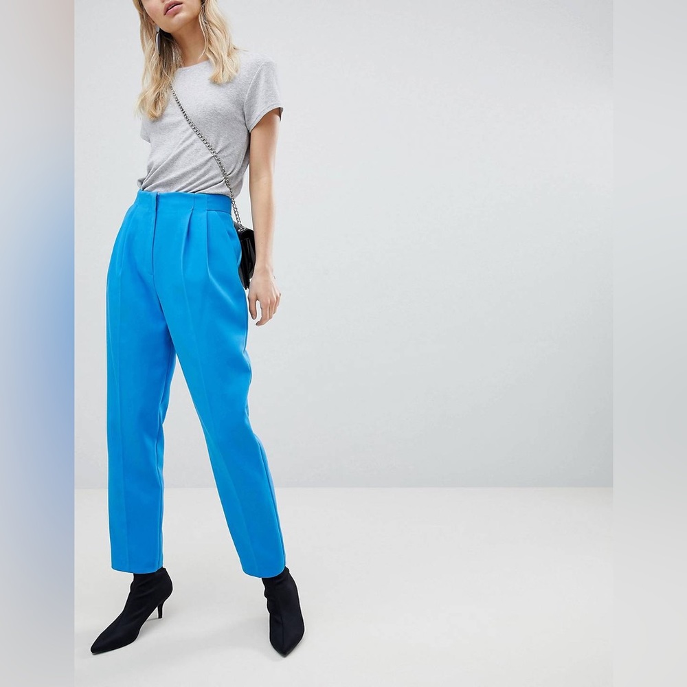 ASOS/ Miss Selfridge Peg Leg Pants